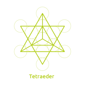Das Tetraeder in der Energiearbeit