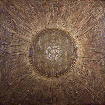 Blume des Lebens: Marsfeuer Blume des Lebens: Marsfeuer