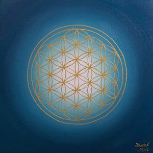 Blume des Lebens Deep Ocean Blume des Lebens Deep Ocean