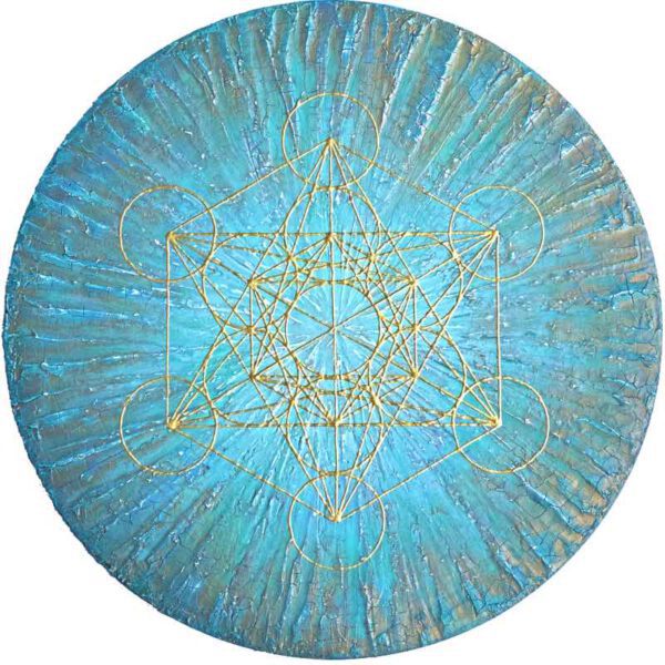 Metatron in the Ocean, rund 50 cm