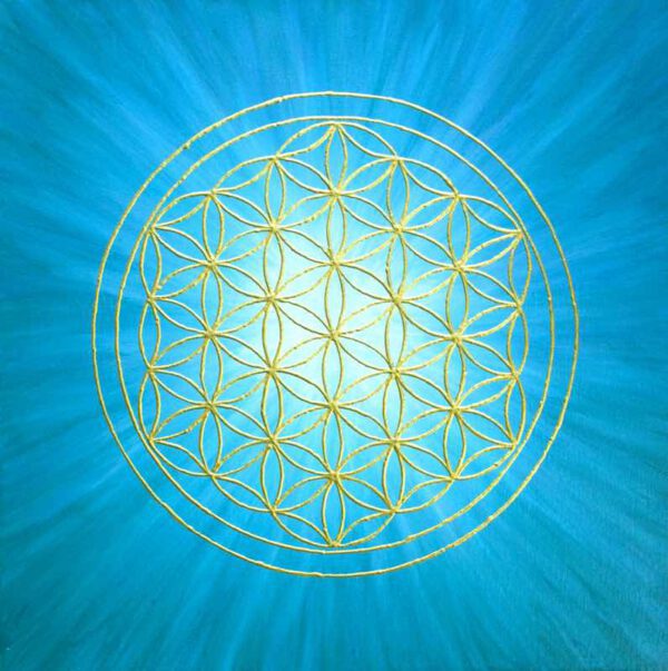 Element Wasser, 40 x 40 cm