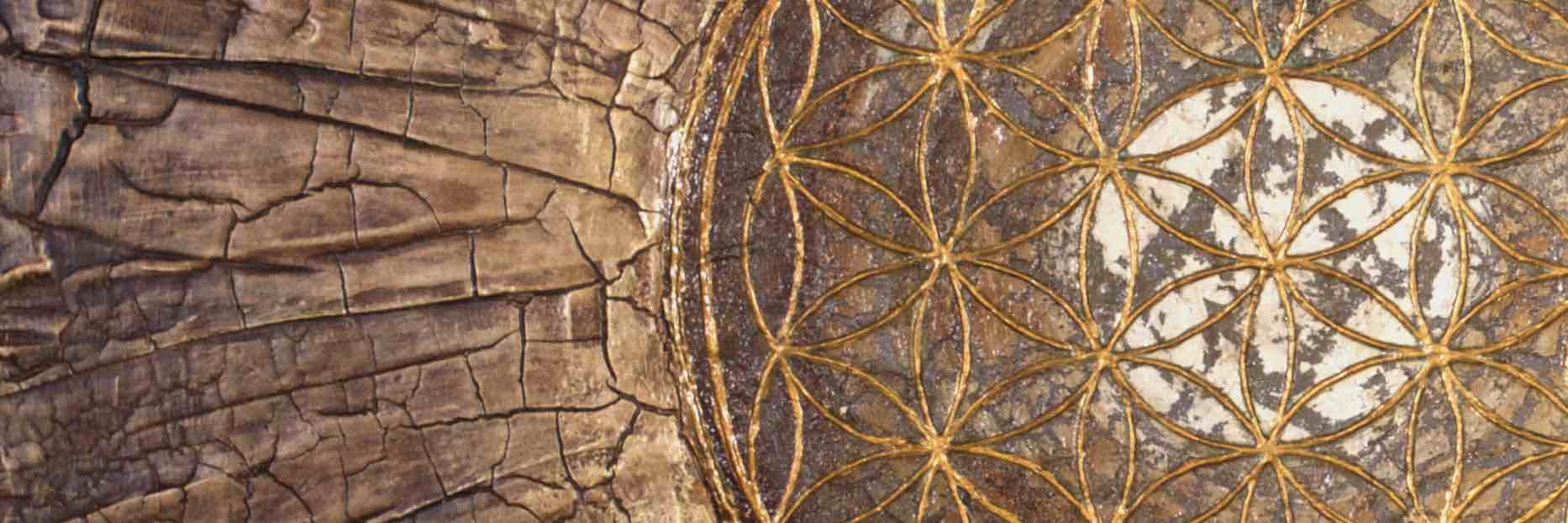 Spirituelle Bilder von Birgit Hassel in der Haspa Filiale in der Isestraße 1