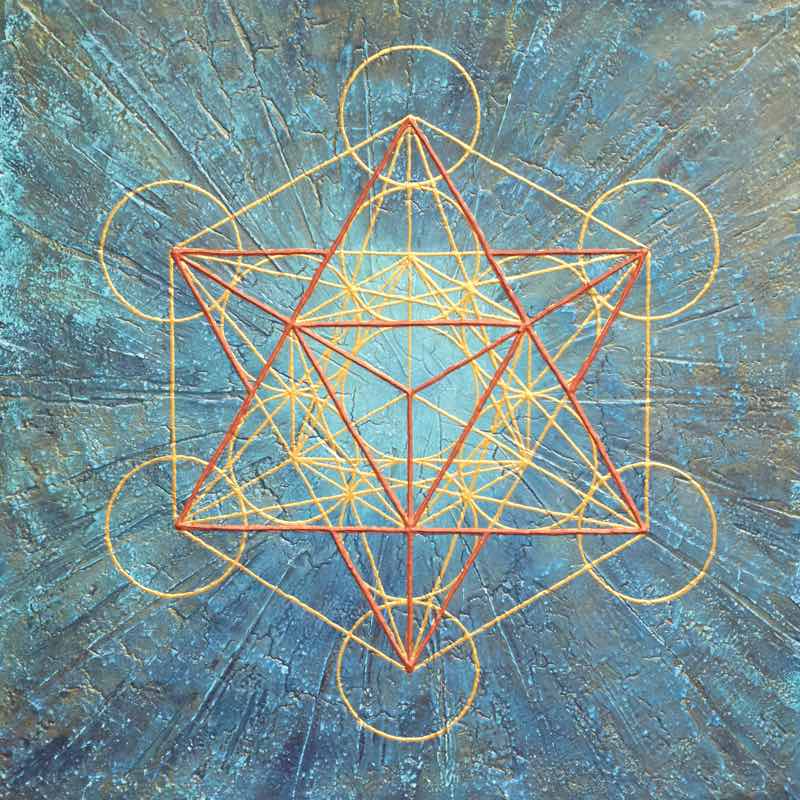 Spiritual Fire Energiebild Birgit Hassel