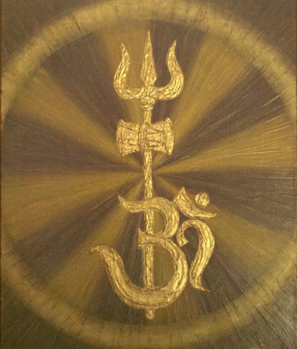 Auftragsbild Shivas Dreizack, 60 x 50 cm
