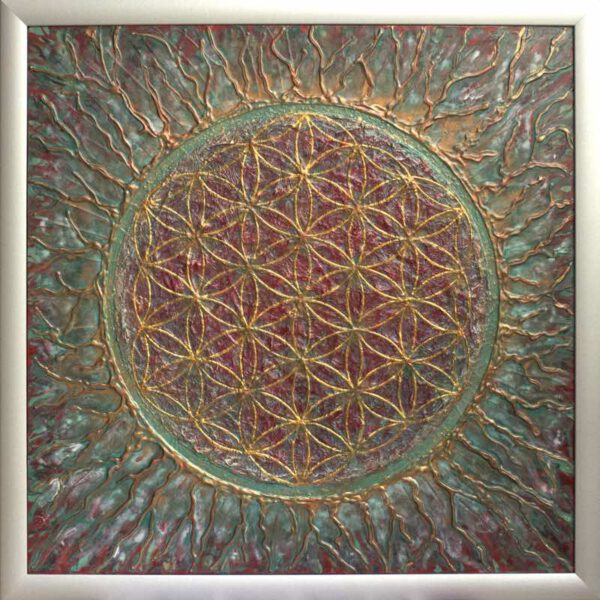 La Mystique, 62 x 62 cm