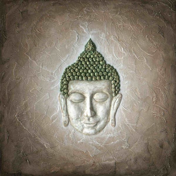 Ruhender Buddha, 50 x 50 cm