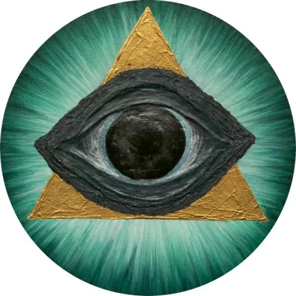 Auftragsbild Wal-Auge, rund 20 cm