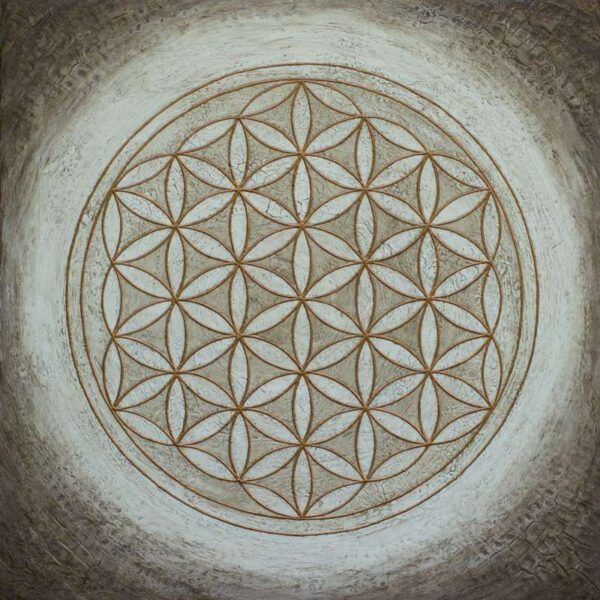 The seventh Sense, 80 x 80 cm