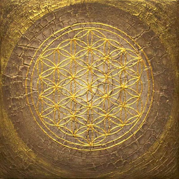 Grounding Energy, 40 x 40 cm