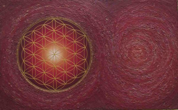 Auftragsbild Ort der Stille,  100 x 162 cm