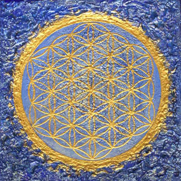 Blue Sky, 30 x 30 cm