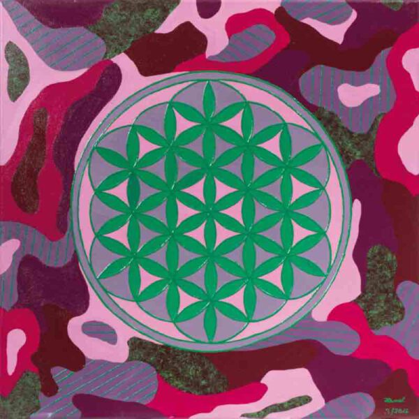 Camouflage, 50 x 50 cm