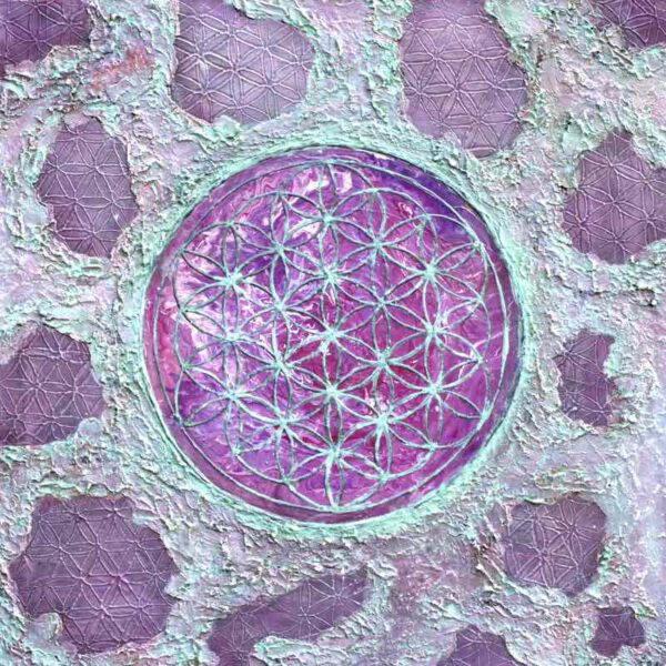 Flower in my Hair, 60 x 60 cm
