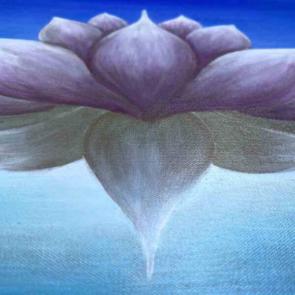 Lotusblüte Namasté, 60 x 50 cm – Bild 2