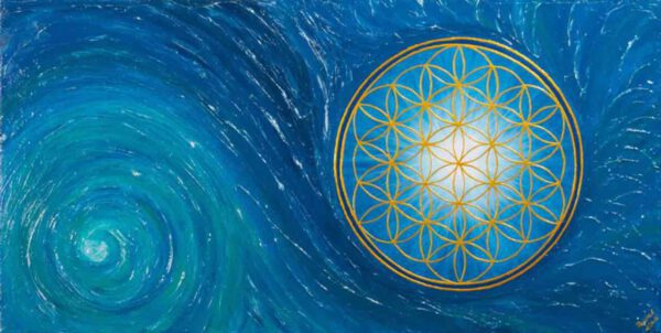 Unendliche Tiefe 1, 40 x 80 cm