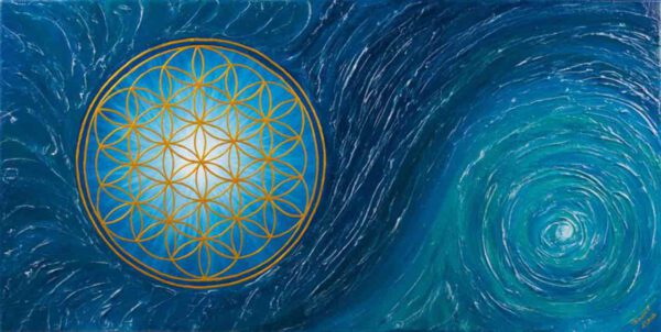 Unendliche Tiefe 2, 40 x 80 cm