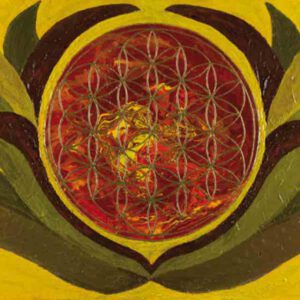 Wüstenblume, 60 x 100 cm