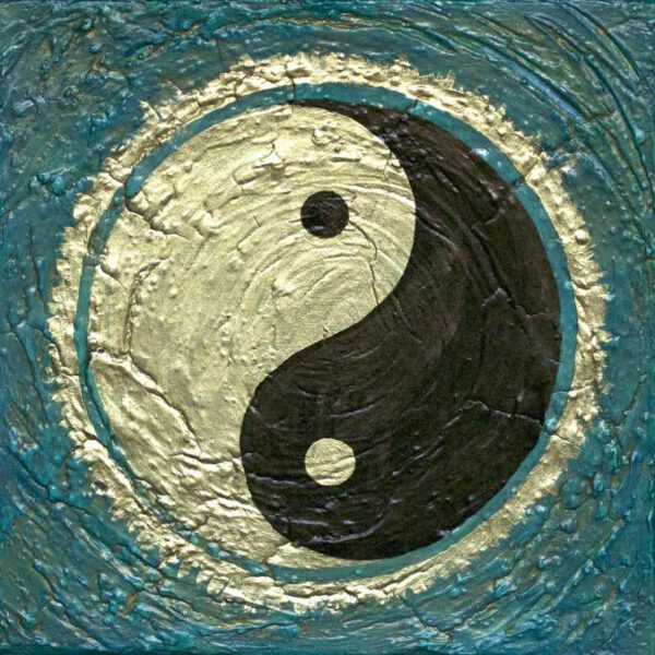 Yin Yang, 20 x 20 cm