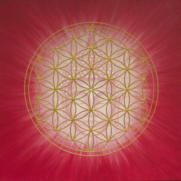 Love is all around me, 50 x 50 cm