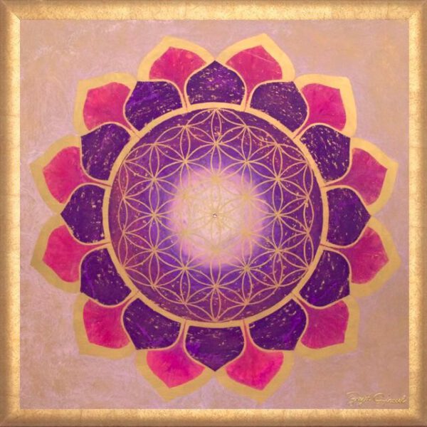 Purple Dream, 70 x 70 cm