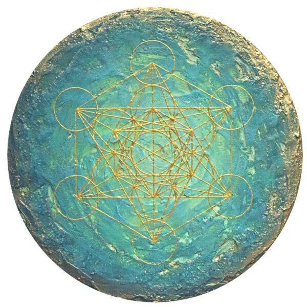 Metatron Fließende Energie, rund 50 cm