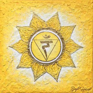 bild solarplexuschakra gelb gold lebenslust
