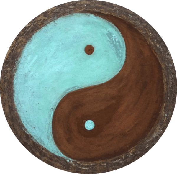Yin Yang Harmony, rund 80 cm