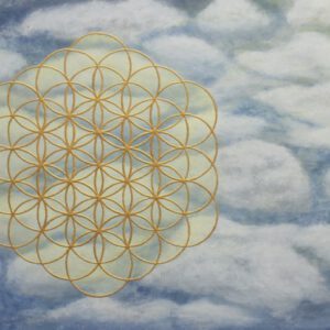 Kosmisches Licht, 50 x 70 cm