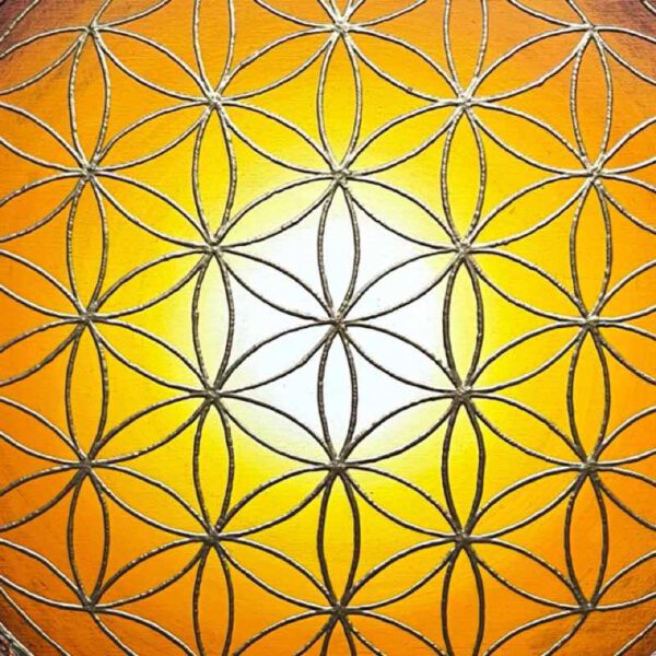 Here comes the sun, 70 x 70 cm – Bild 3