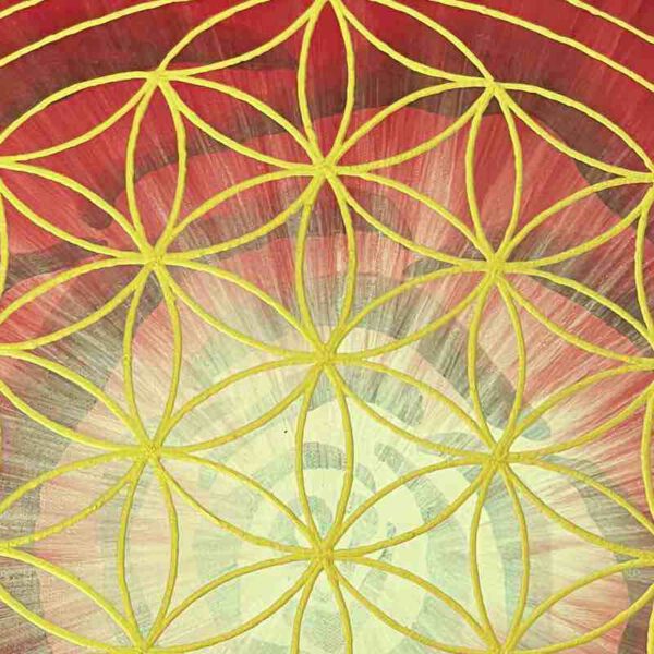 Magic Rose, 60 x 60 cm – Bild 3