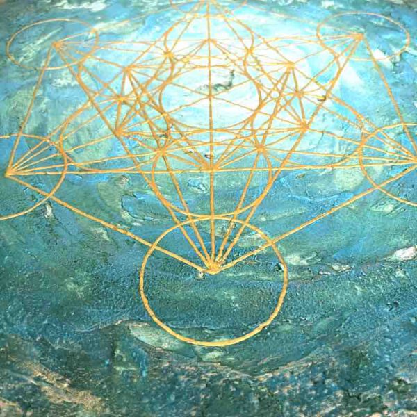 Metatron Fließende Energie, rund 50 cm – Bild 5