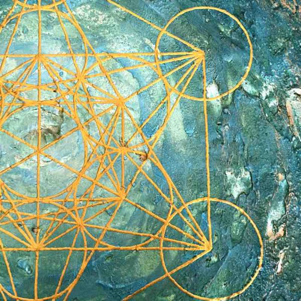 Metatron Fließende Energie, rund 50 cm – Bild 4