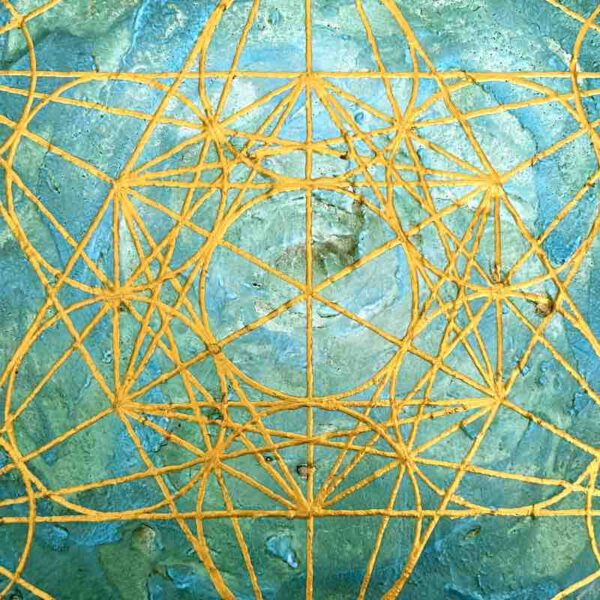 Metatron Fließende Energie, rund 50 cm – Bild 3