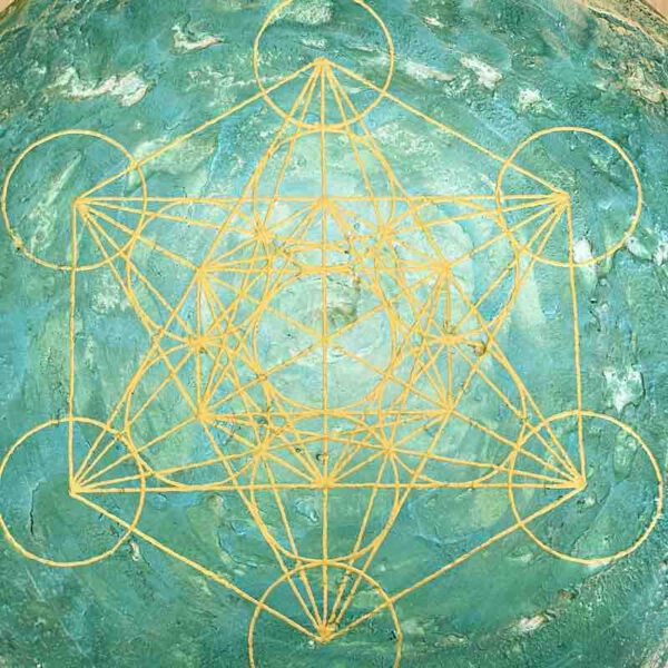 Metatron Fließende Energie, rund 50 cm – Bild 2