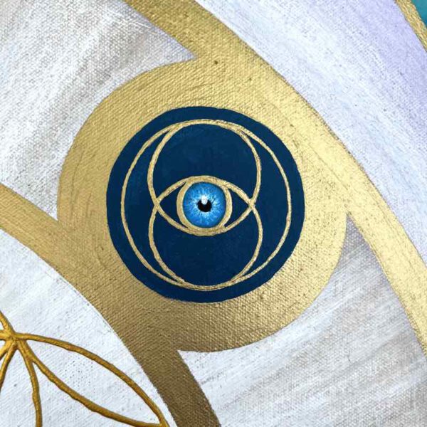 The Age of Aquarius, 80 x 80 cm – Bild 6