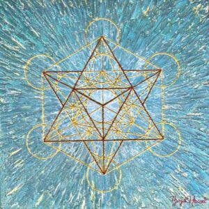 bild matatron wuerfen tetraeder spiritual fire tuerkis gold cm