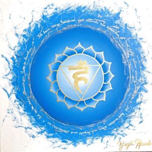 bild affirmationen halschakra klarer ausdruck blau weiss gold cm
