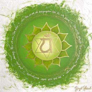 bild affirmationen herzchakra universelle lebensenergie gruen weiss gold cm