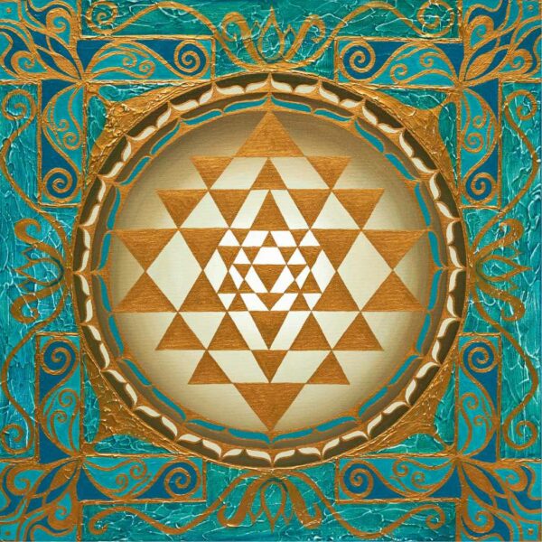 Sri Yantra Vorderseite