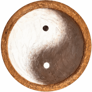 bild yin yang licht und schatten cm braun weiss ausgeschnitten