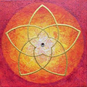 bild venusblume tanz der venus cm rot gelb gold